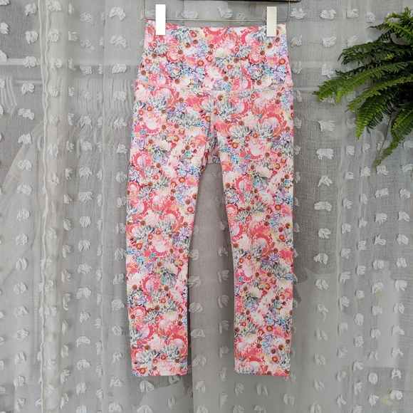 lululemon athletica Pants - Lululemon Flowabunga Wunder Under Leggings Crop 4